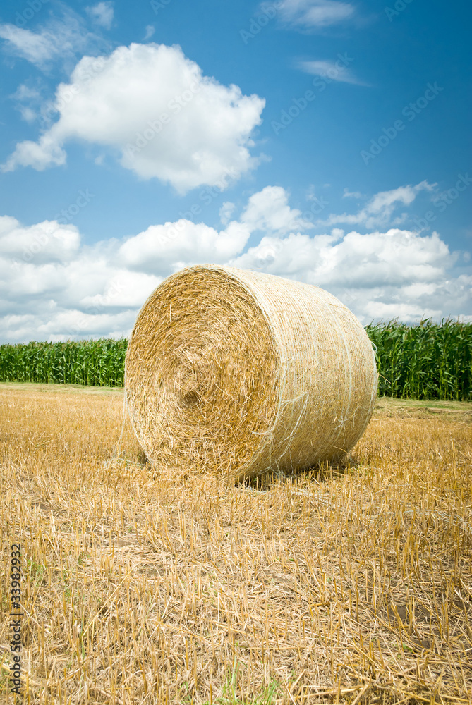 straw bales