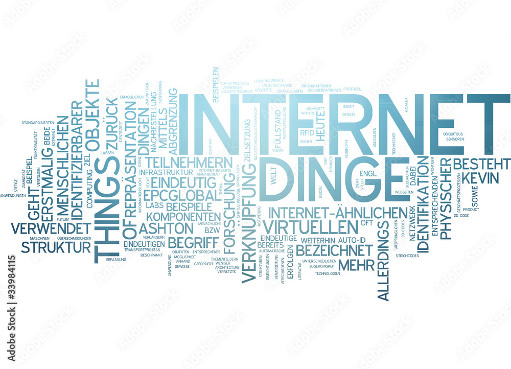 Internet der Dinge - Internet of Things Internet der Dinge - Internet of Things
