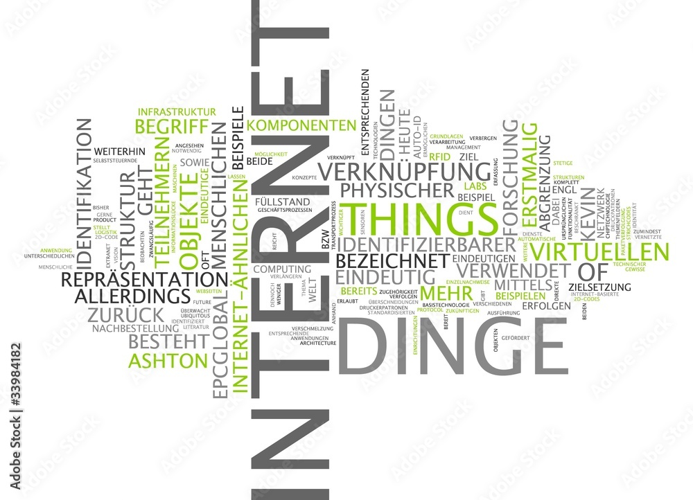 Internet der Dinge - Internet of Things Internet der Dinge - Internet of Things