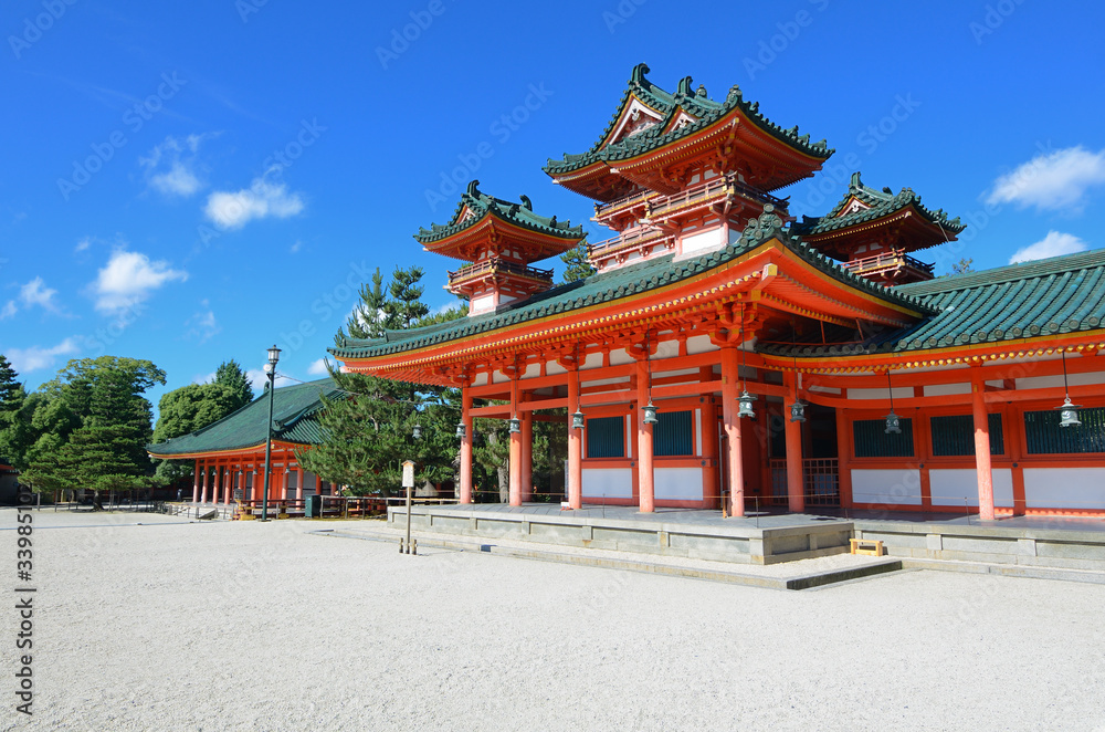 Heian Shrine in Kyoto, Japan