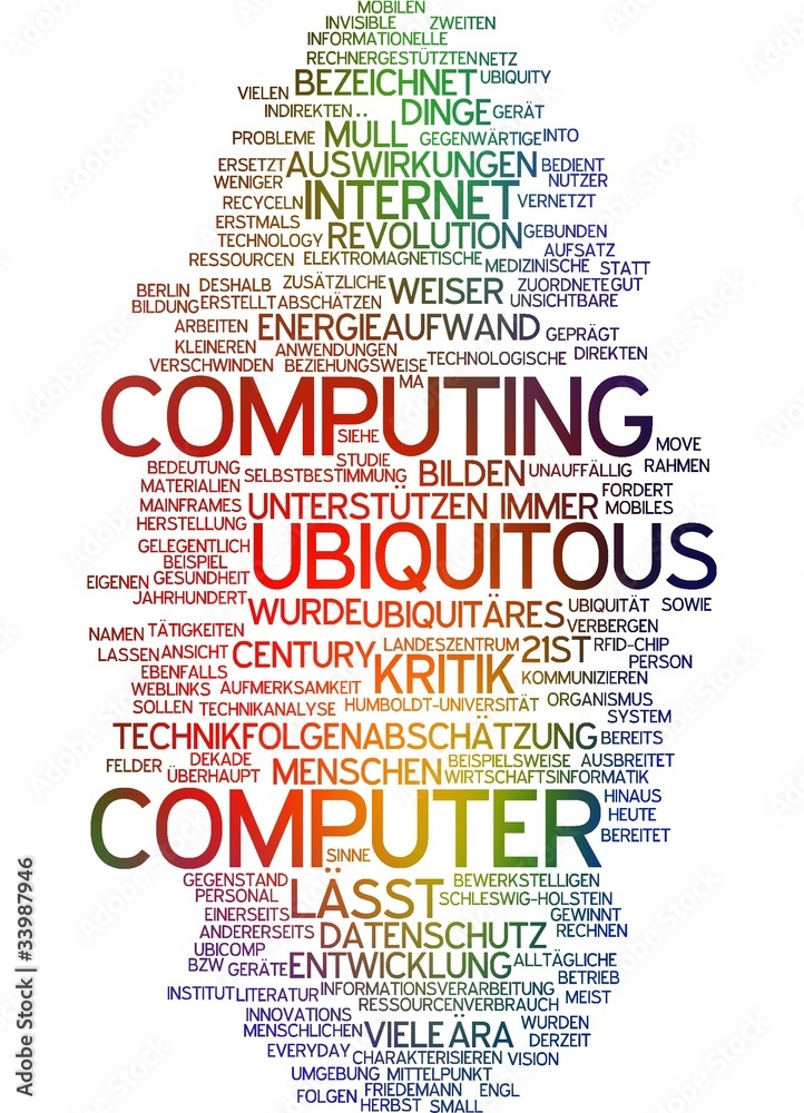 Fototapeta premium Ubiquitous Computing