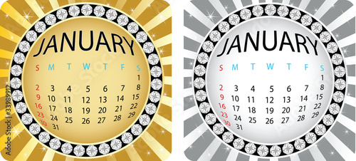 calendar january photo