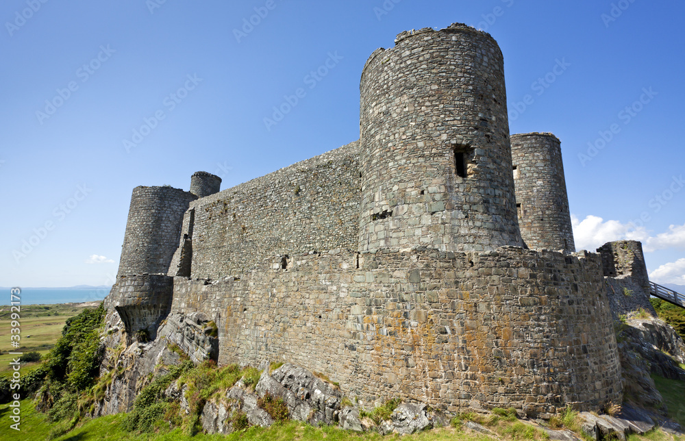 Harlech Castle, North Wales