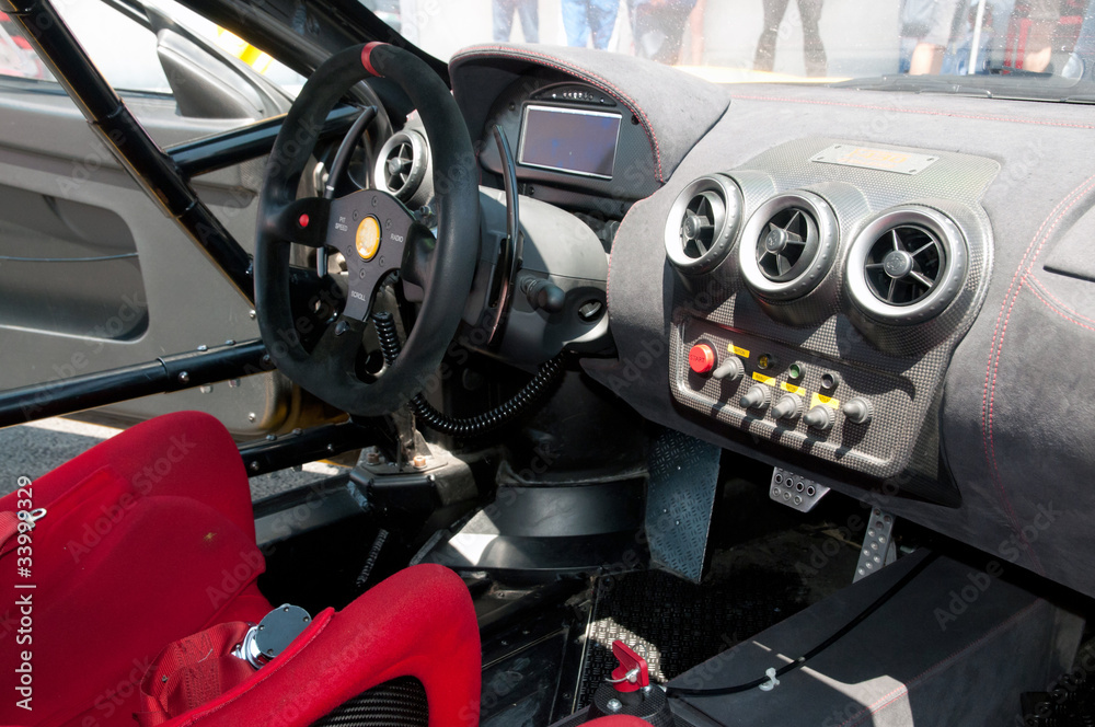 Interior racing car Interior racing car