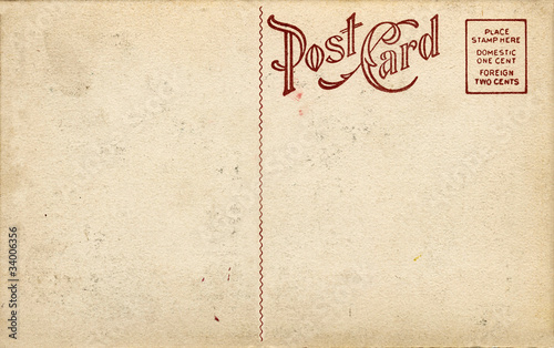 Old Fashioned Postcard