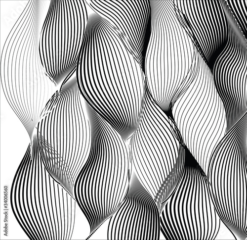 black and white seamless abstract vector