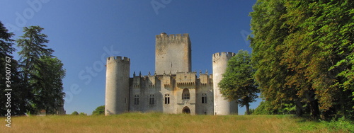 Cuadro en lienzo Château de Roquetaillade ; Gironde ; Landes ; Aquitaine