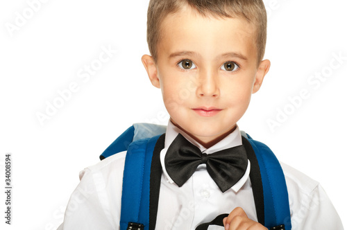 Portrait of elementary school boy