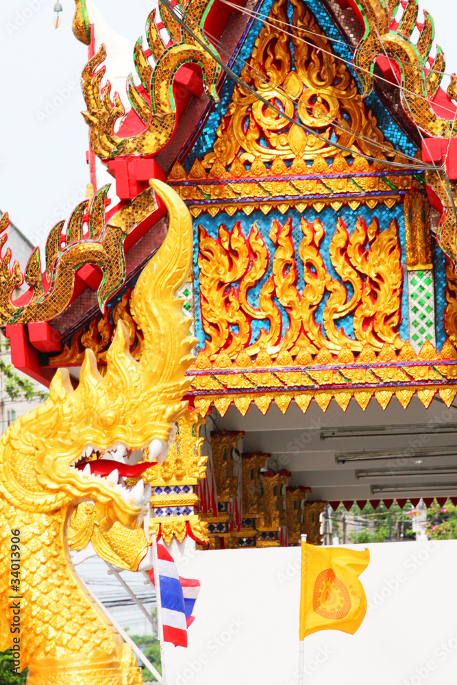 Fototapeta premium Temple, Bangkok, Thailand.