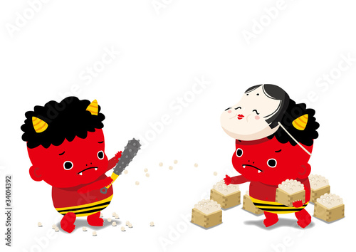 Setsubun　Child's "ONI" 1