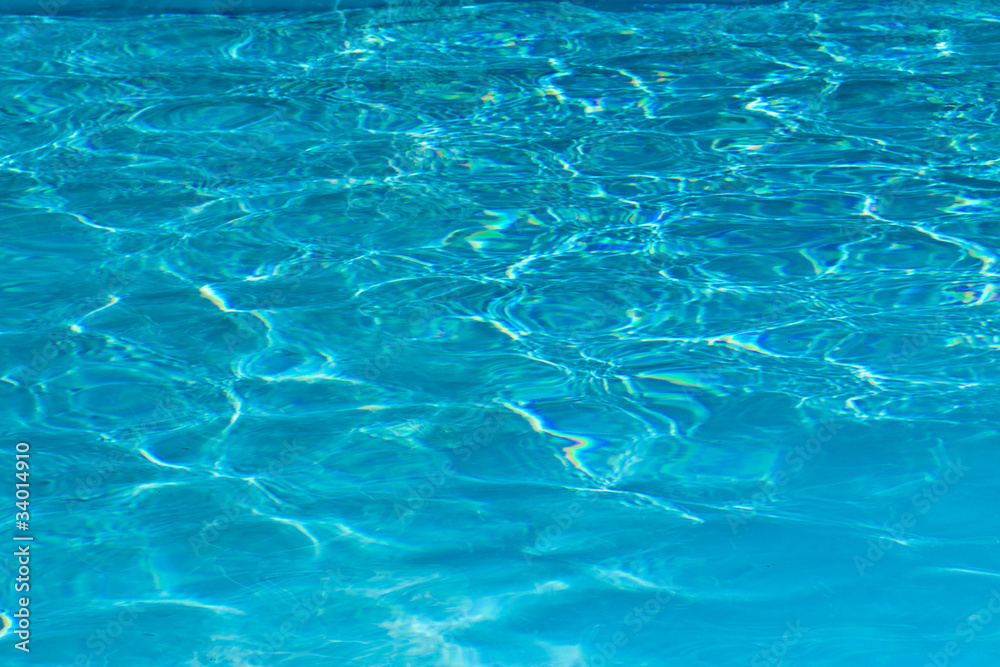 eau bleue surface piscine