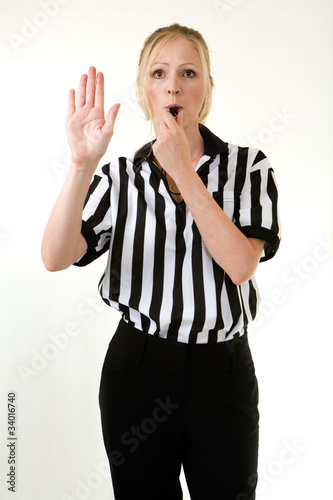 Woman referee