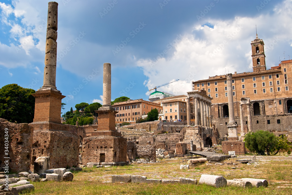 the roman forum, italy