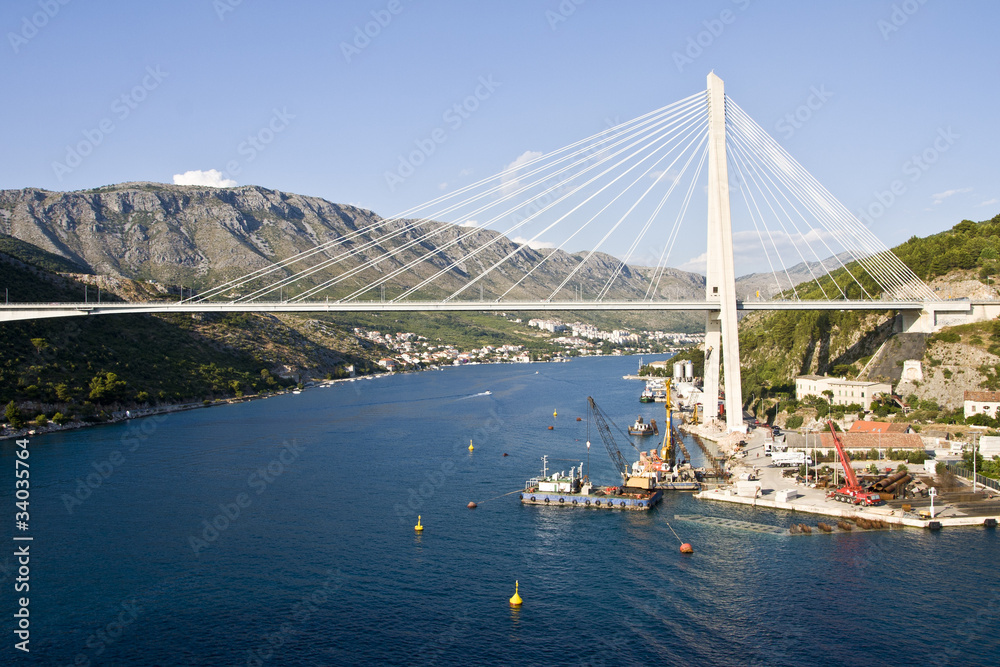 Naklejka premium Gruz Croatia