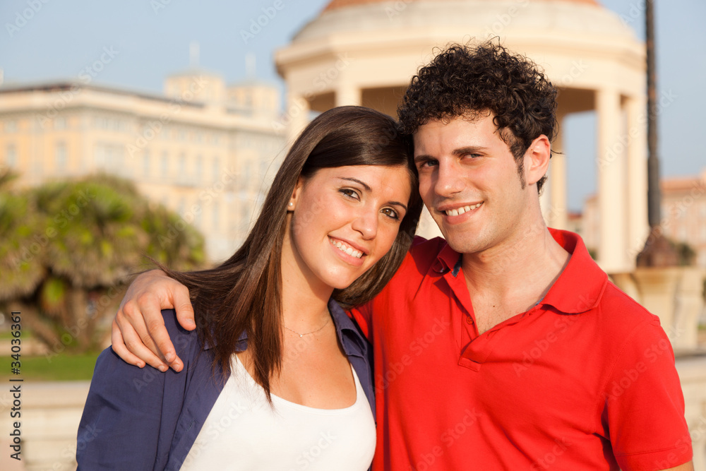 Fototapeta premium Happy Young Couple