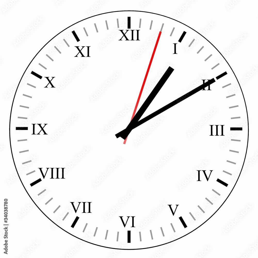 Horloge 1h10 Horloge 1h10