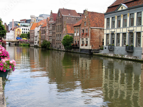 Street view of Ghent, Belgium.