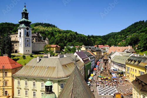 Historic mining town Banska Stiavnica, Slovakia UNESCO photo