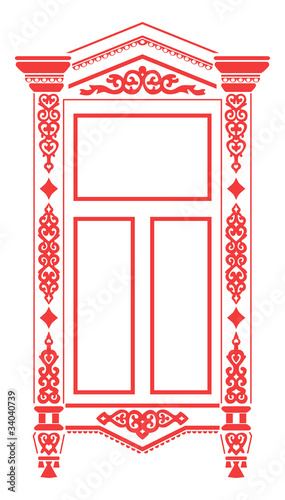 Traditional Russian window_2