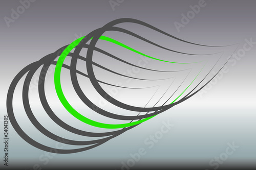 Logo Blattform gruen