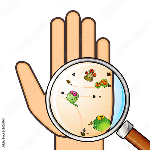Dirty hand