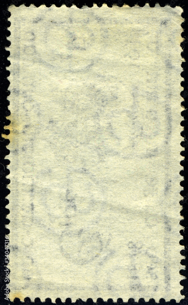 Obraz premium Background Postage stamp.