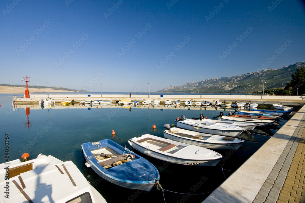 Fototapeta premium Seline port