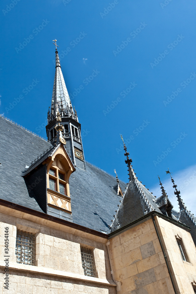 Obraz premium famous hospice in Beaune, France