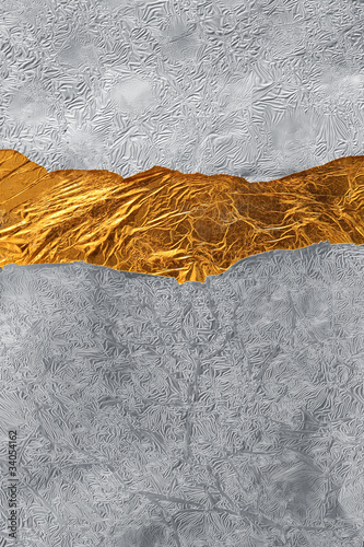 Silver and gold background