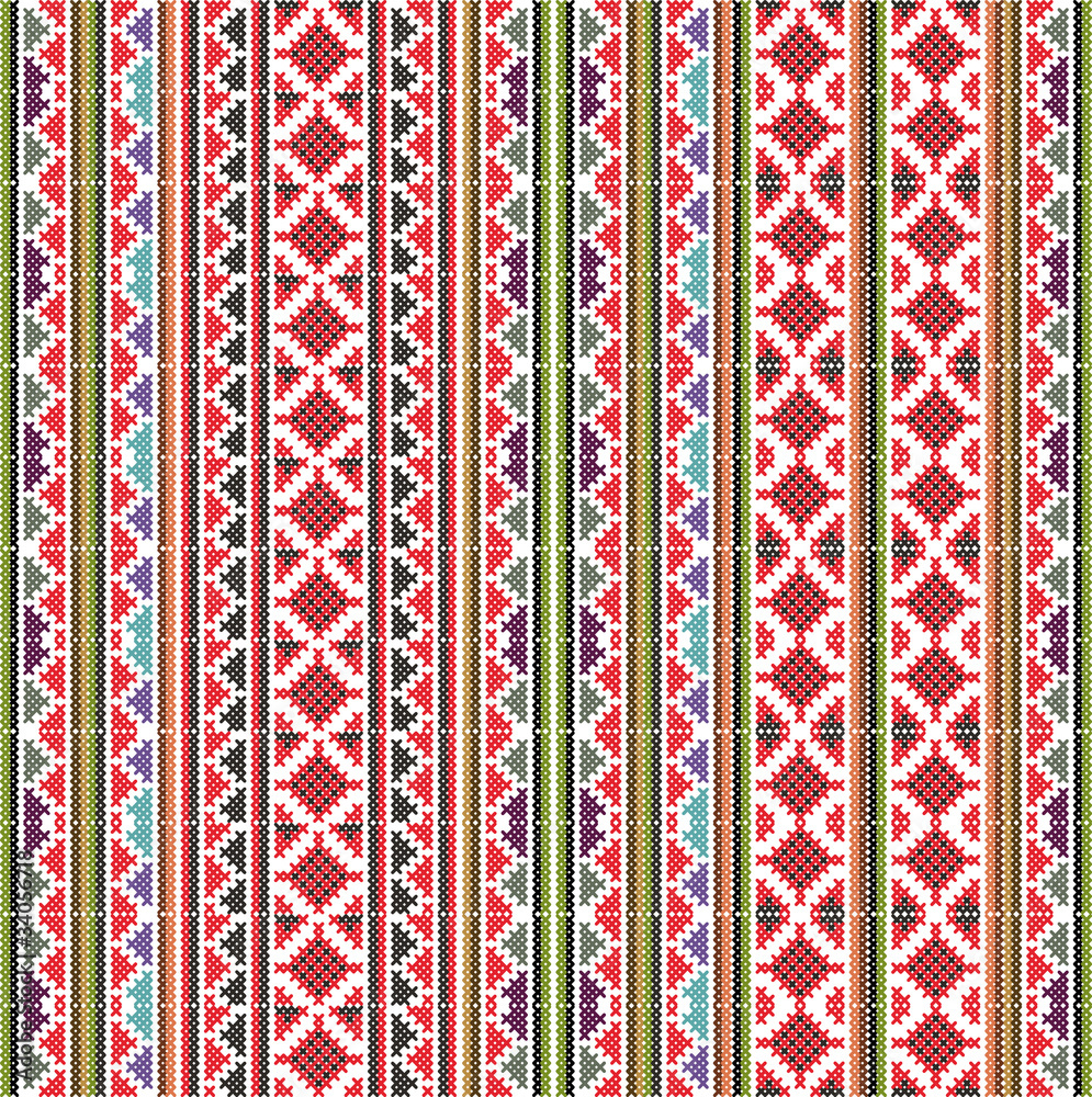 American culture pattern. Vector illustration American culture pattern. Vector illustration