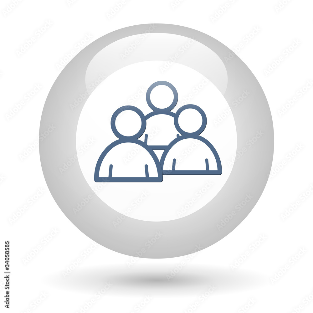 Icône réseau social Icône réseau social