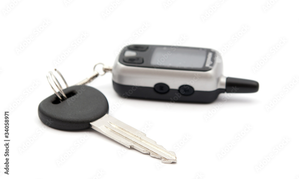 key with the alarm key with the alarm