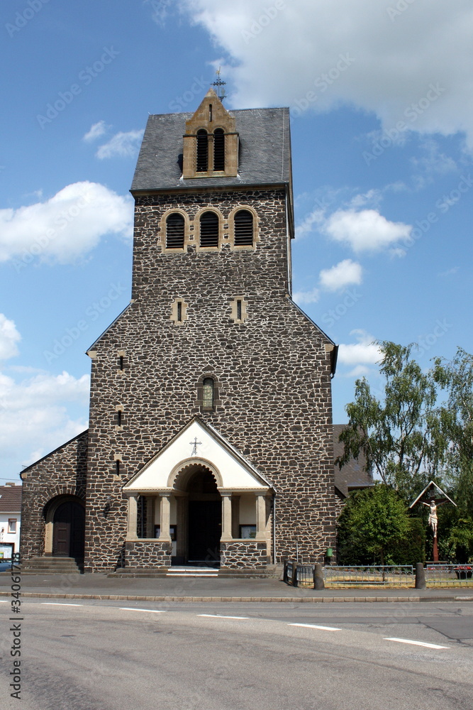 Church in Alzheim in a district of Mayen