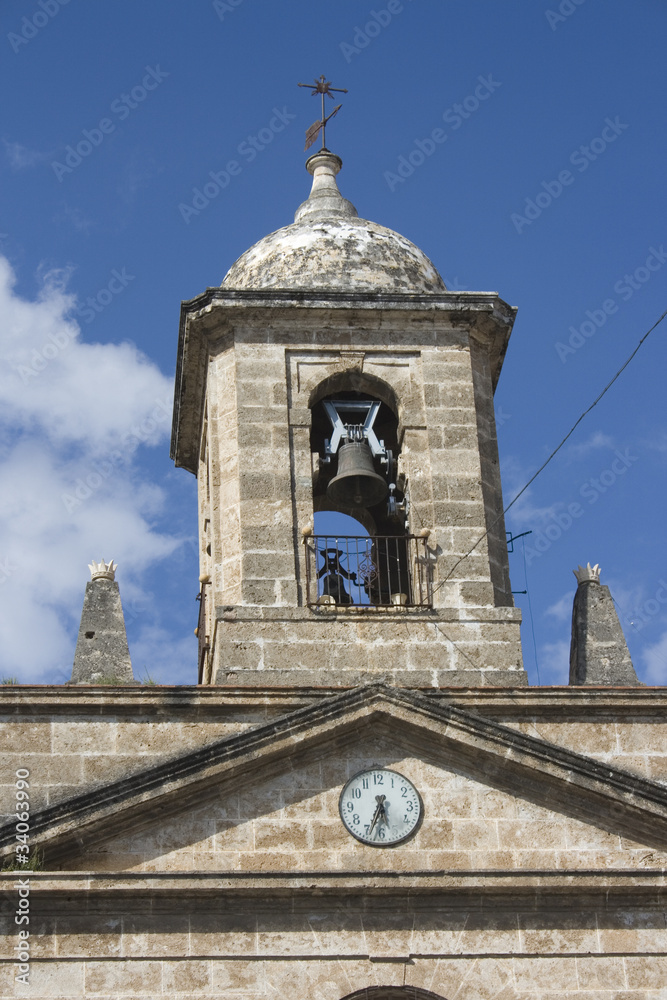 Torre de la iglesia de Vélez de Benaudalla