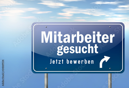 Autobahnschild 