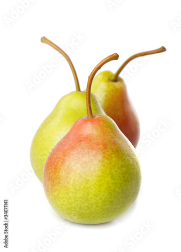 Pears isolated