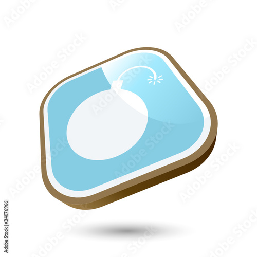 bombe icon explosiv