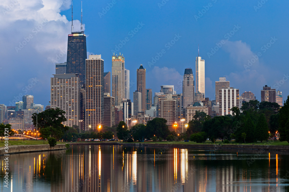 Obraz premium City of Chicago.