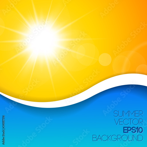 Summer background with place for your content