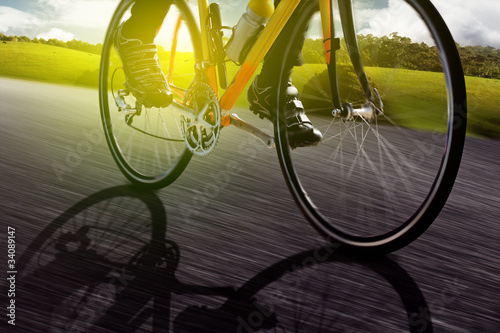 Bike at Sunset