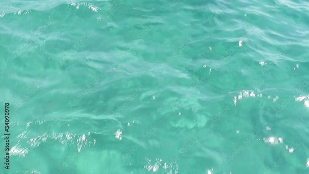 Shimmering water