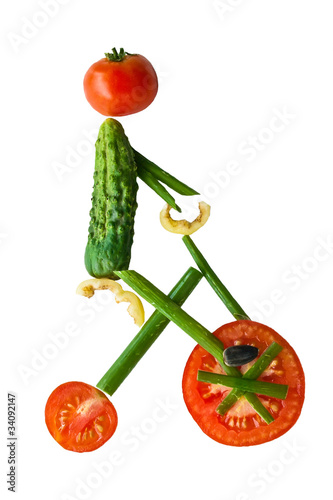 Man from vegetable