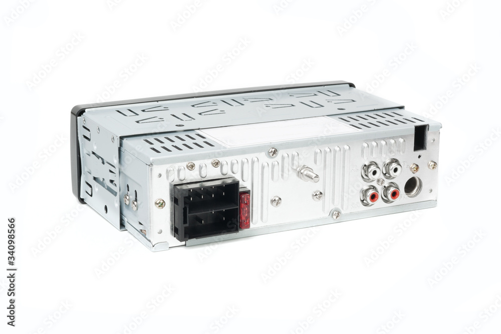 Fototapeta premium Car radio