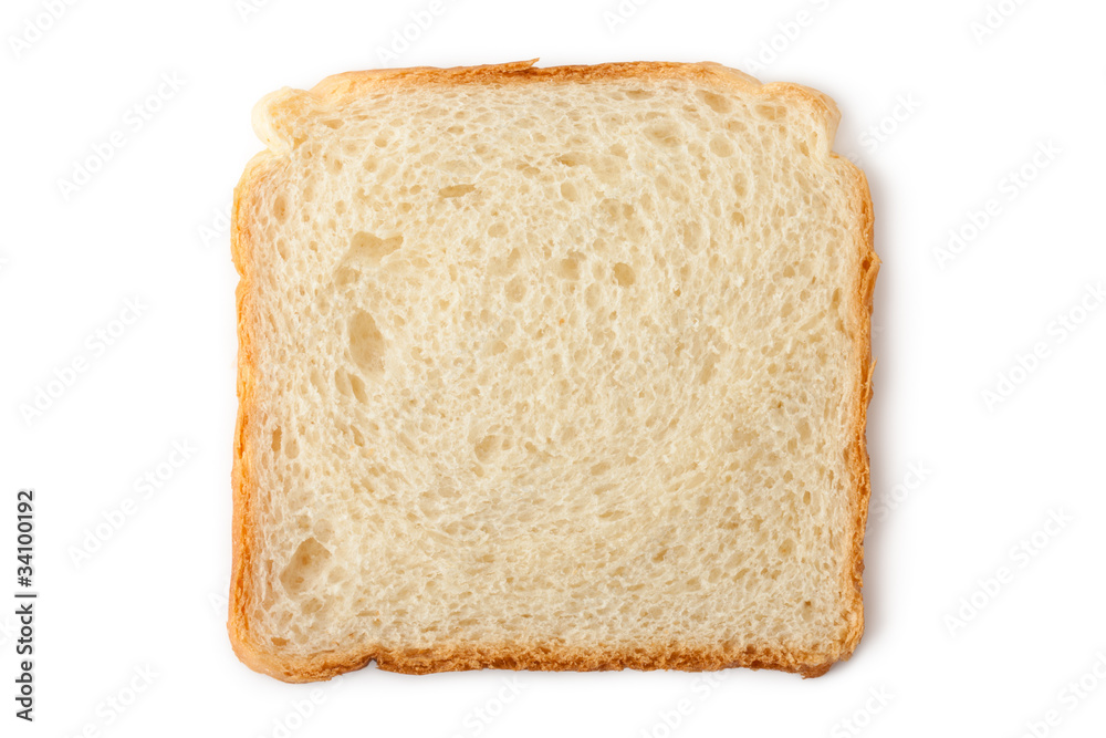 Slice of wheat toast bread