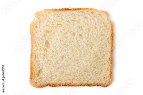 Slice of wheat toast bread