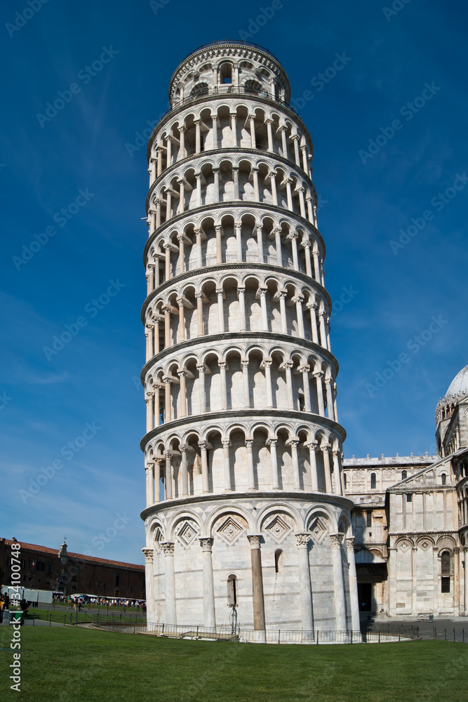 The learning Tower, Pisa Duomo, Toscany, Italy