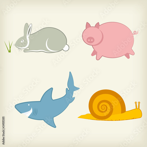 animal icon set 3