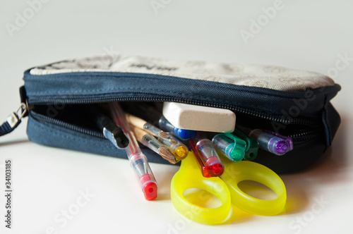 trousse d'écolier photo