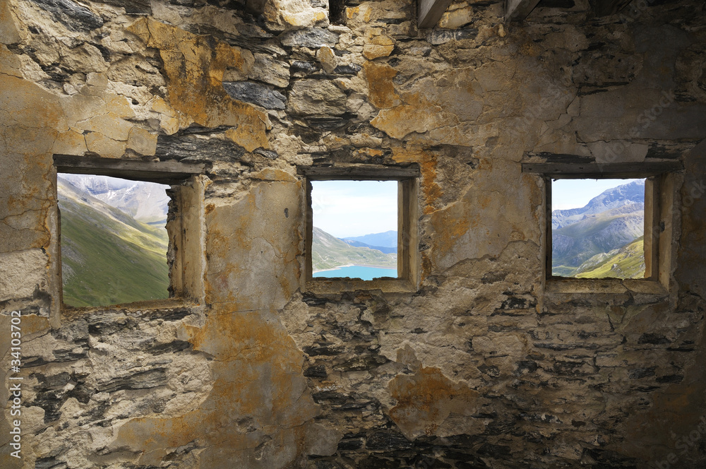 window, fort de la Turrà 1891-1895 France m. 2580