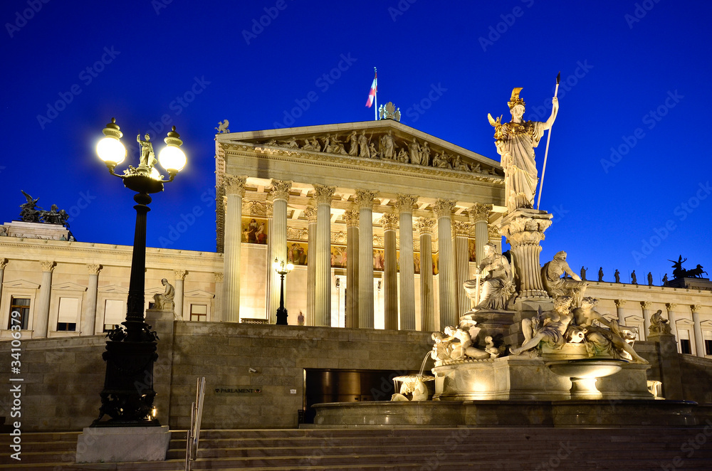 Fototapeta premium wien Parlament